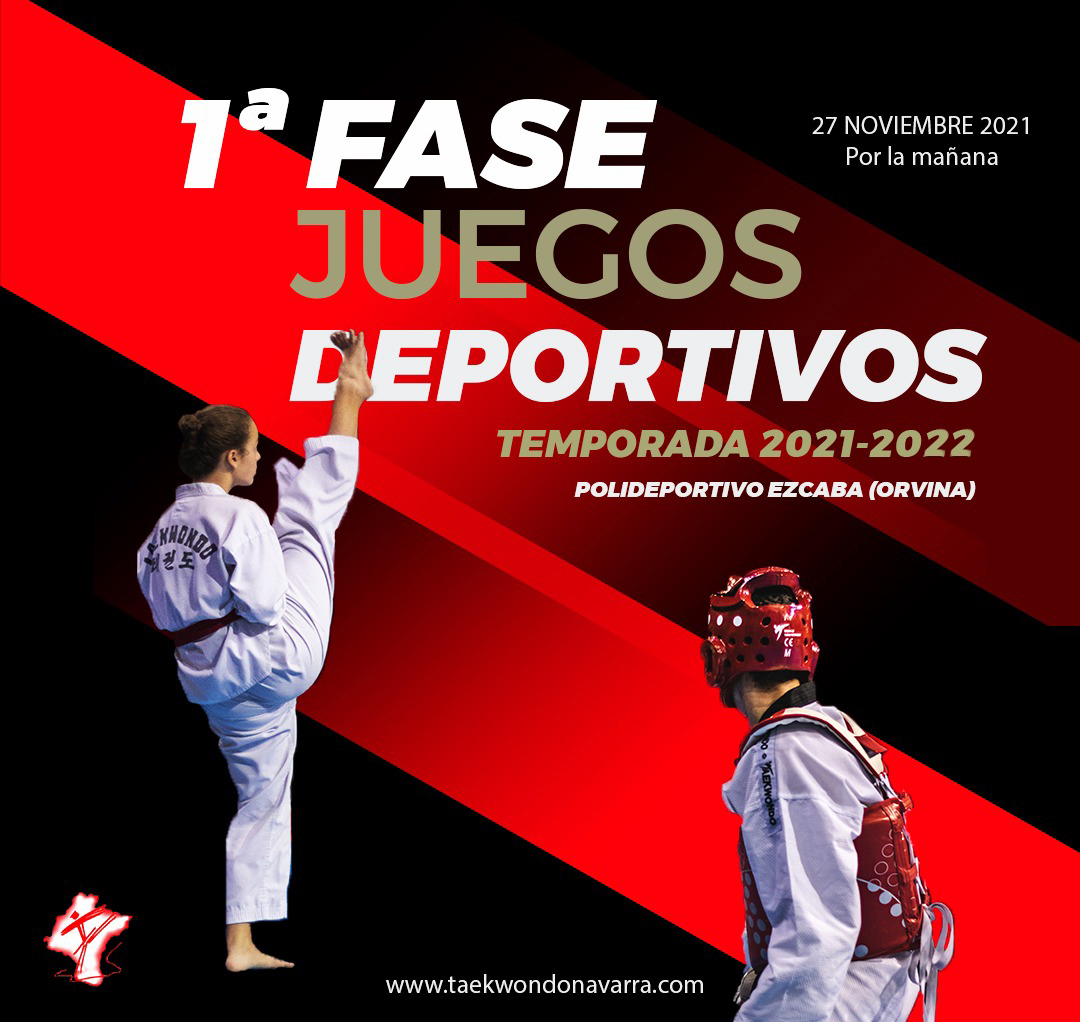 HORARIOS Y SORTEOS 1 FASE JJDD 27/11/2021